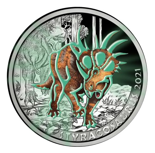 Αυστρία – 3 Ευρώ, Στυρακόσαυρος, 2021